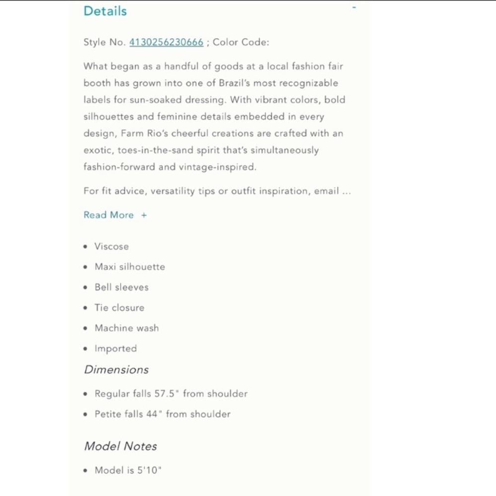 Farm Rio Rosario Dress - Picture 5 of 7